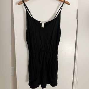 H & M black romper